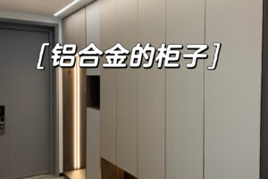 还在担心定制衣柜那就定制全铝衣柜